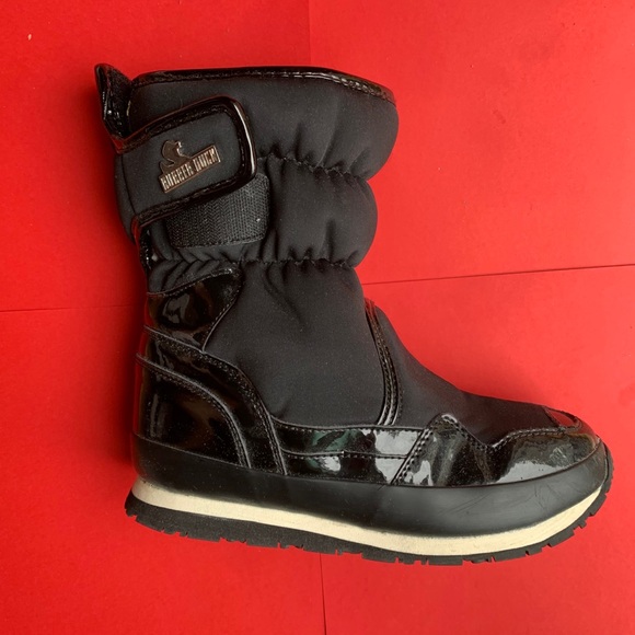 Women’s Rubber Duck Winter Boots (black) - Picture 2 of 2